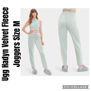 Ugg Hadyn Velvet Fleece Joggers Size M